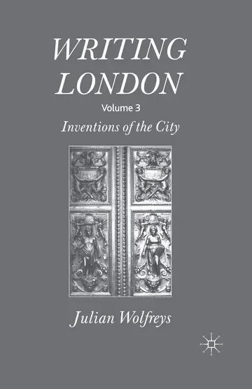 Cover of Writing London