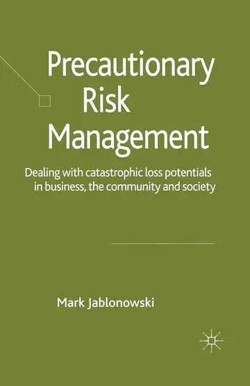 Cover of Precautionary Risk Management