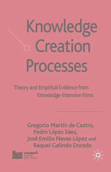 Cover of Knowledge Creation Processes