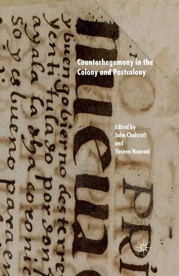 Cover of Counterhegemony in the Colony and Postcolony