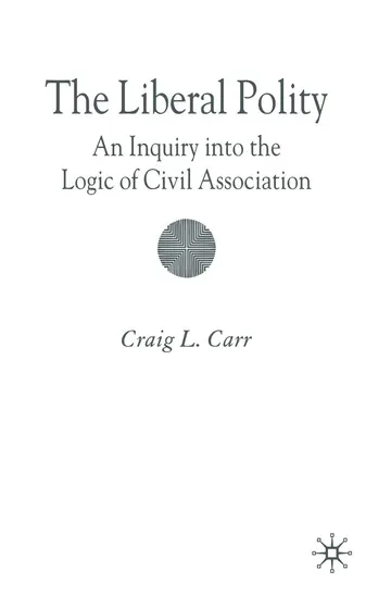 Cover of The Liberal Polity