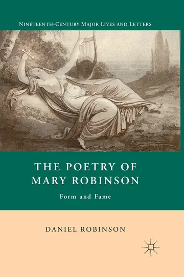 Cover of The Poetry of Mary Robinson
