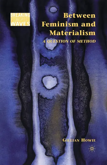 Cover of Between Feminism and Materialism
