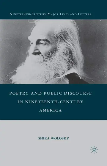 Cover of Poetry and Public Discourse in Nineteenth-Century America