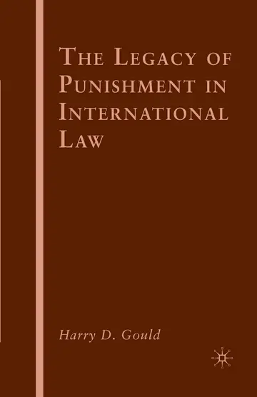 Cover of The Legacy of Punishment in International Law