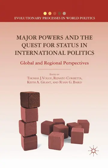 Cover of Major Powers and the Quest for Status in International Politics