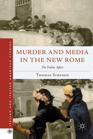 Cover of Murder and Media in the New Rome
