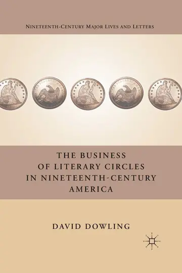 Cover of The Business of Literary Circles in Nineteenth-Century America