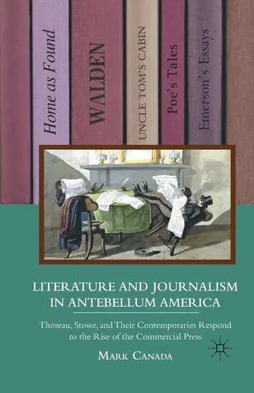 Cover of Literature and Journalism in Antebellum America