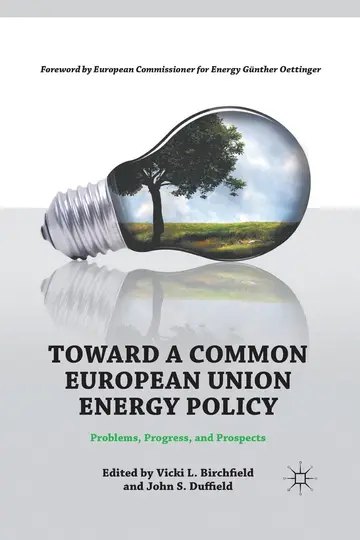 Cover of Toward a Common European Union Energy Policy