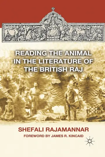 Cover of Reading the Animal in the Literature of the British Raj
