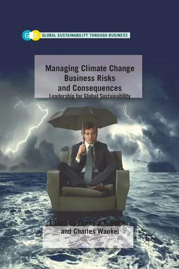 Cover of Managing Climate Change Business Risks and Consequences