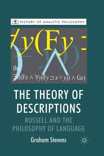 Cover of The Theory of Descriptions