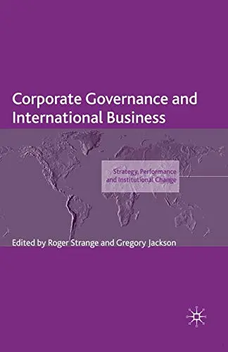 Cover of Corporate Governance and International Business
