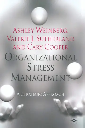 Cover of Organizational Stress Management