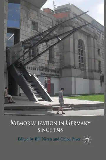 Cover of Memorialization in Germany Since 1945