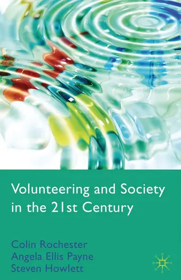 Cover of Volunteering and Society in the 21st Century