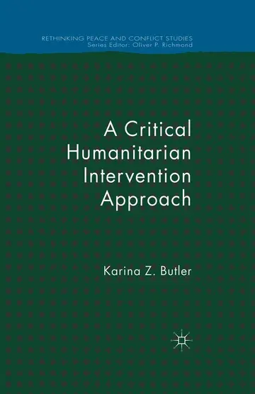 Cover of A Critical Humanitarian Intervention Approach