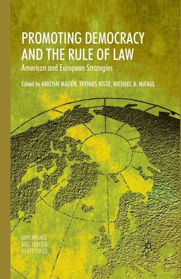 Cover of Promoting Democracy and the Rule of Law