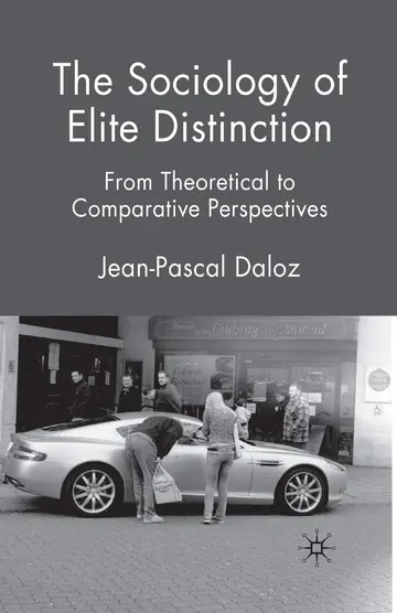 Cover of The Sociology of Elite Distinction