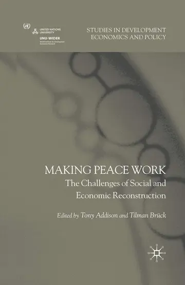 Cover of Making Peace Work