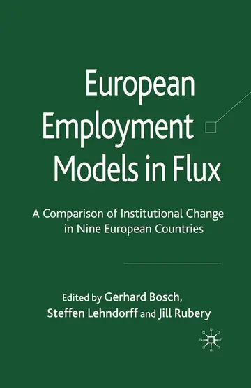 Cover of European Employment Models in Flux