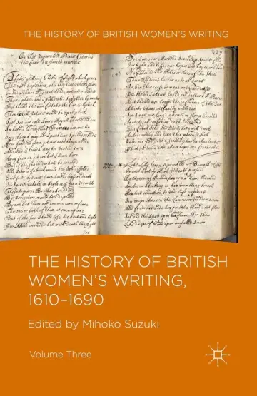 Cover of The History of British Women's Writing, 1610-1690