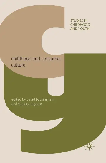 Cover of Childhood and Consumer Culture