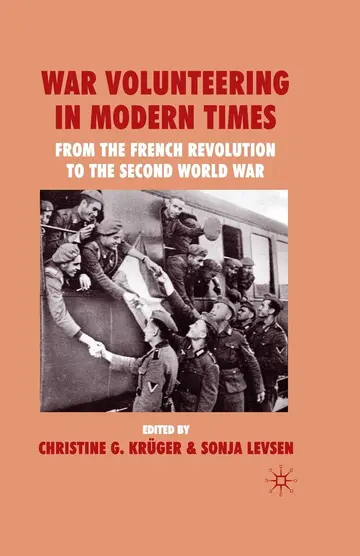 Cover of War Volunteering in Modern Times
