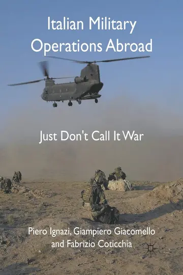 Cover of Italian Military Operations Abroad