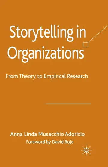 Cover of Storytelling in Organizations