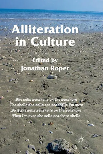 Cover of Alliteration in Culture