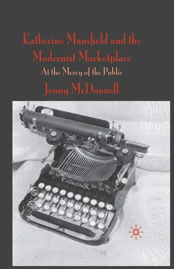 Cover of Katherine Mansfield and the Modernist Marketplace