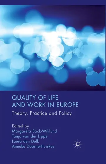 Cover of Quality of Life and Work in Europe