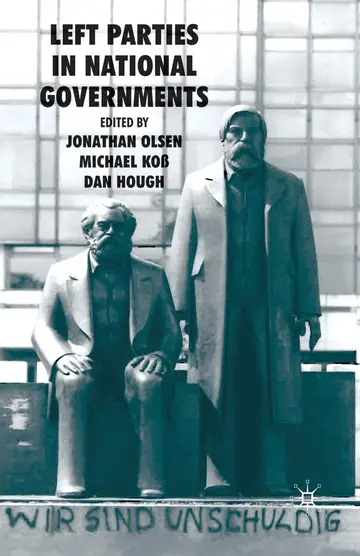 Cover of Left Parties in National Governments