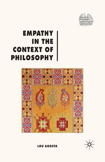 Cover of Empathy in the Context of Philosophy