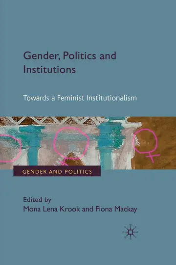 Cover of Gender, Politics and Institutions