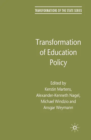 Cover of Transformation of Education Policy