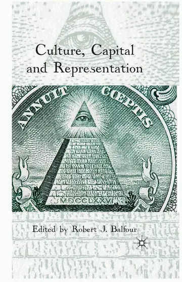 Cover of Culture, Capital and Representation