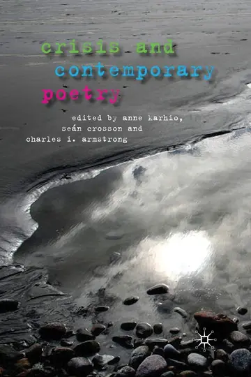 Cover of Crisis and Contemporary Poetry