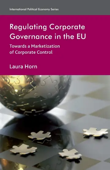 Cover of Regulating Corporate Governance in the Eu