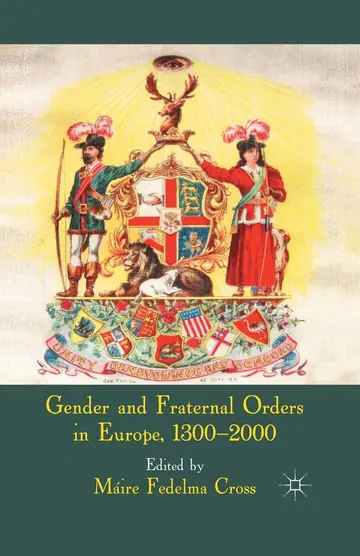 Cover of Gender and Fraternal Orders in Europe, 1300 2000