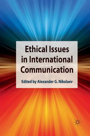 Cover of Ethical Issues in International Communication