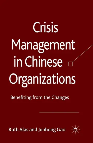 Cover of Crisis Management in Chinese Organizations