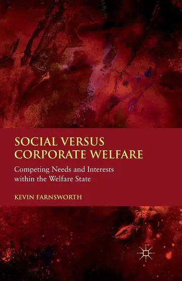 Cover of Social Versus Corporate Welfare