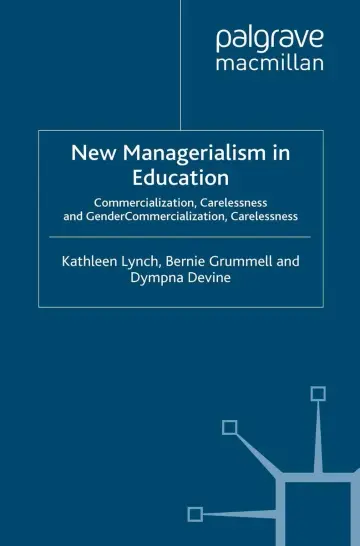 Cover of New Managerialism in Education