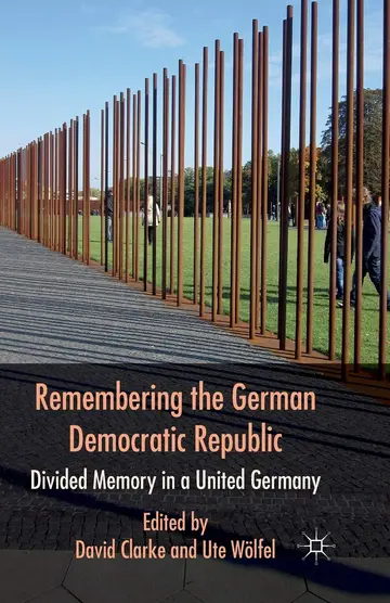 Cover of Remembering the German Democratic Republic