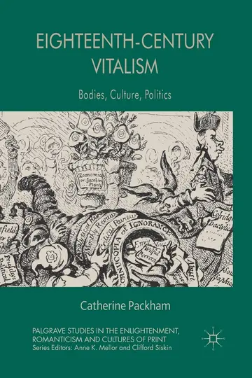 Cover of Eighteenth-century Vitalism