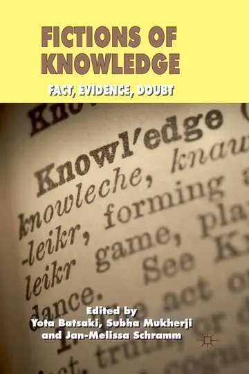 Cover of Fictions of Knowledge