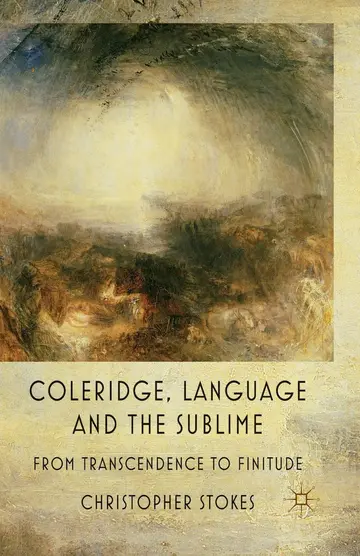 Cover of Coleridge, Language and the Sublime